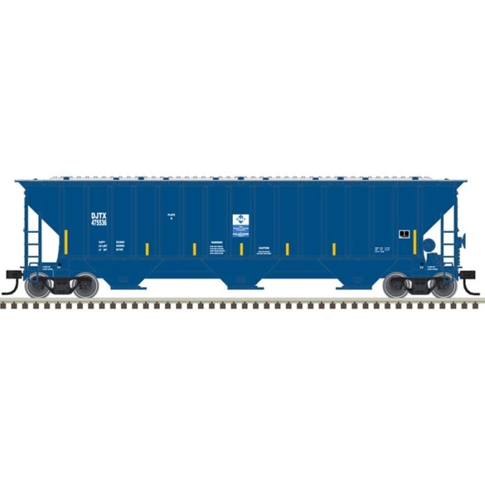 Atlas 20006639 - Trainman HO Thrall 4750 Covered Hopper - David J Joseph Transportation #475586