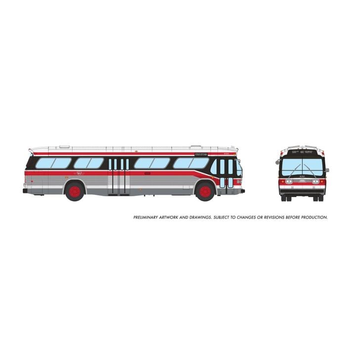 Rapido 751101 - HO 1/87 New Look Bus (Deluxe) - TTC #8765 - CLRV Scheme