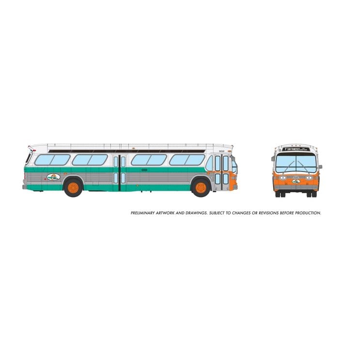 Rapido 753135 - HO 1/87 New Look Bus (Deluxe) - AC Transit #966