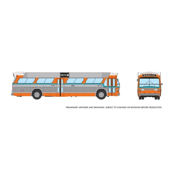 Rapido 753144 - HO 1/87 New Look Bus (Deluxe) - Miami-Dade #144