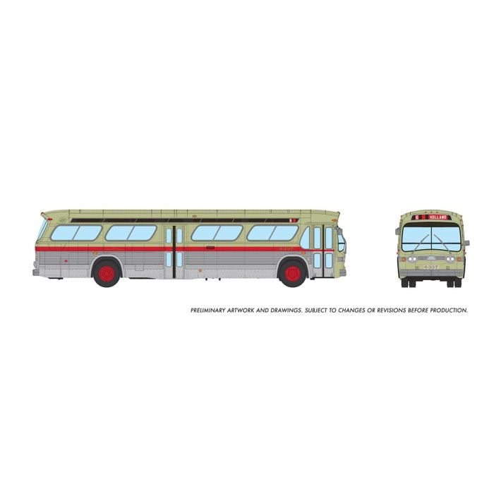 Rapido 753156 - HO 1/87 New Look Bus (Deluxe) - Ottawa OTC #6337