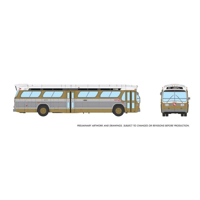 Rapido 753160 - HO 1/87 New Look Bus (Deluxe) - Philadelphia SEPTA - Early #4025