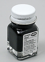 Testors Corp 1149 - Paint PLA Enamel - Flat Black - 1/4oz Bottle  