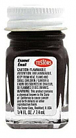 Testors Corp 1147 - Paint PLA Enamel - Gloss Black - 1/4oz Bottle 