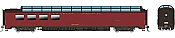 Rapido 175014 - HO SP 3/4 Dome-Lounge w/Flat Sides - Canadian Pacific (Selkirk) #3605
