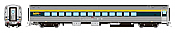 Rapido 115137 HO Budd Small Window Coach: VIA Rail - Current Scheme (Grey): #4105