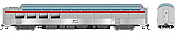 Rapido 175010 - HO SP 3/4 Dome-Lounge w/Flat Sides - Southern Pacific (General Service) #3604