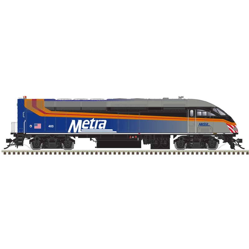 Atlas 10004157 - HO Master MP-36 - DCC/Sound - Metra #403