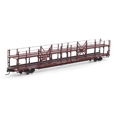 Athearn 15030 N F89-F Bi-Level Auto Rack, NYC/BTTX #913213