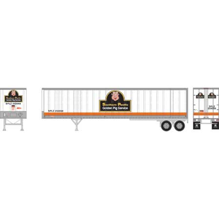 Athearn 16091 - HO RTR 45Ft Fruehauf Z-Van Trailer - Southern Pacific #250068