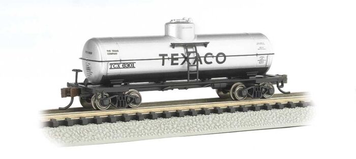 Bachmann Industries 17865 - N Scale ACF 36Ft 6inch 10,000-Gallon Tank Car - Ready to Run Silver S...