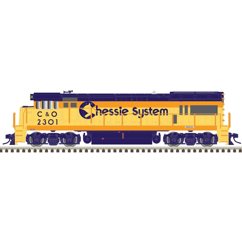 Atlas 10003438 HO - U23B Gold DCC/Sound - C&O Chessie #2309