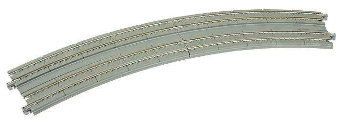 Kato Unitrack 20-188 - N Scale Unitrack Curved Double Concrete Slab Superelevated Track - 16-3/8 ...