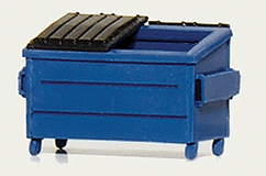 Hi-Tech Details 8003 HO Trash/Recycling Dumpster - Kit