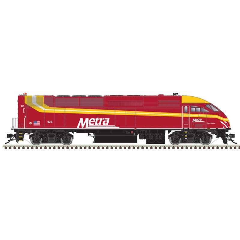 Atlas 10004161 - HO Master MP-36 - DCC/Sound - Metra (Rock Island Heritage) #425