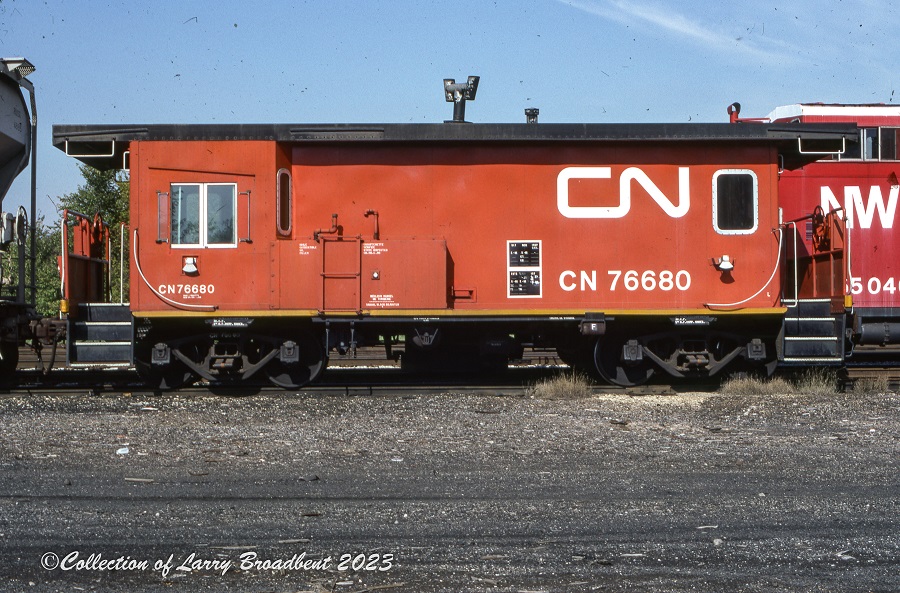 Otter Valley Railroad 57001 - PSC Transfer Van - Canadian National #76558