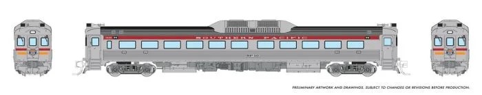 Rapido 516012 - N Budd RDC-1 (Ph 1) - DC/Silent - Southern Pacific (Delivery) #10