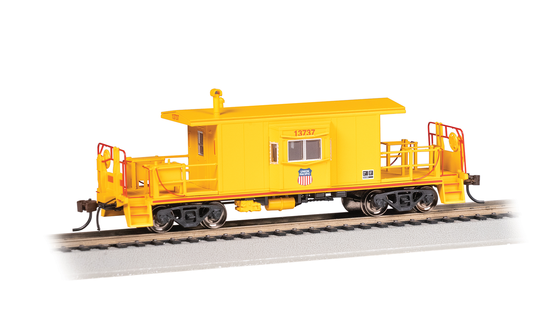 Bachmann 76404 - HO Transfer Caboose - Union Pacific - #13737