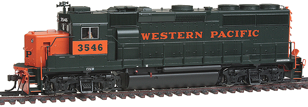 Atlas western pacific model shops train engine