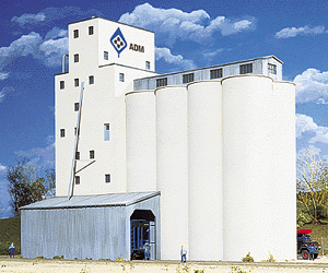 Walthers Cornerstone 3225 - N Scale ADM Grain Elevator - Kit