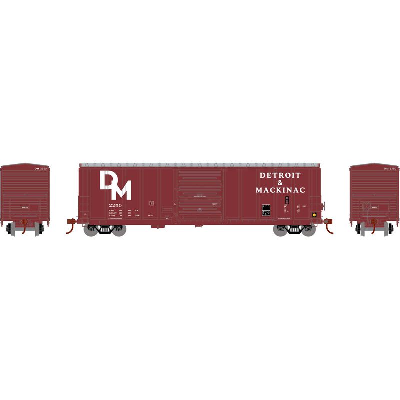 Athearn 15954 - HO 50Ft PS 5277 Box - Detroit & Mackinac D&M #2250