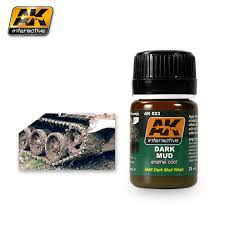 AK Interactive Dark Mud -matt dark mud wash 