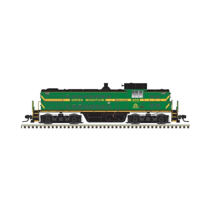 Atlas 10003002 - HO ALCo RS-1, Silver DC, Green Mountain #405