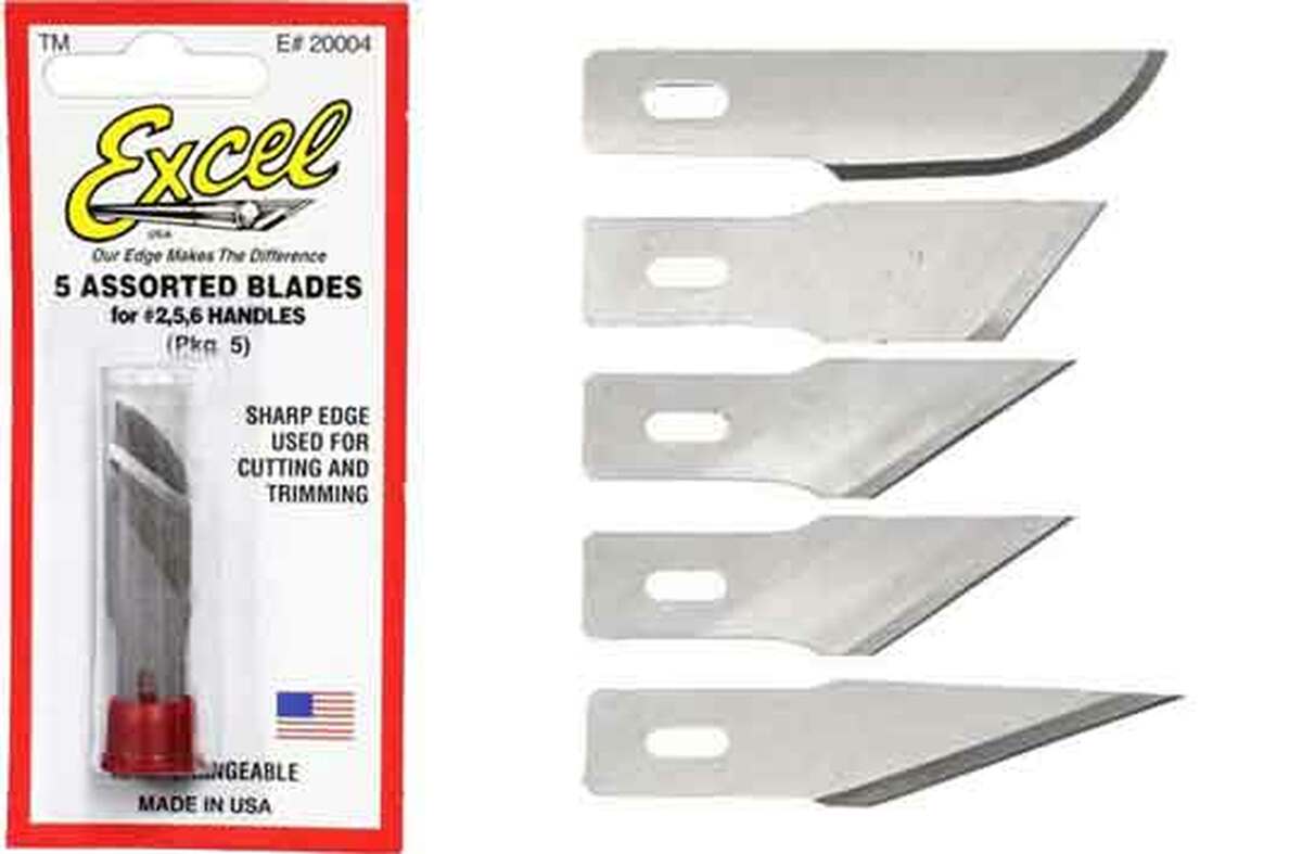 Excel Hobby 20004 - Assorted Blade 5pk 