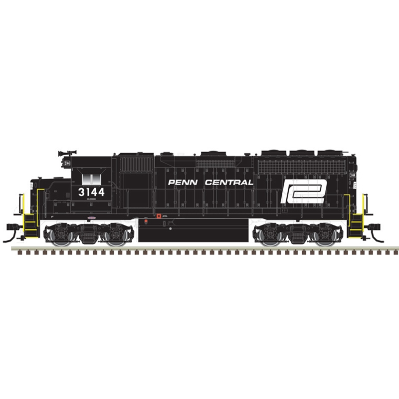 Atlas 10004039 - HO GP40 - Gold DCC & Sound - Penn Central #3144