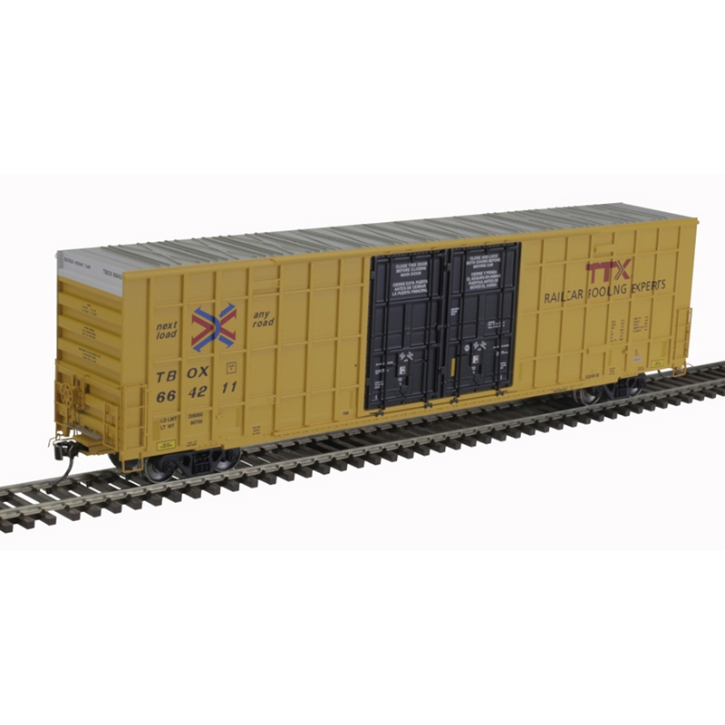 Atlas 20005913 - HO 60Ft Gunderson 7550 Double Door Boxcar - TTX #663841