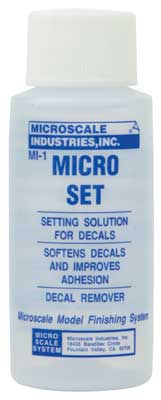 Microscale MI-1 Micro Set Decal Setting Solution - 1 oz-29.6ml