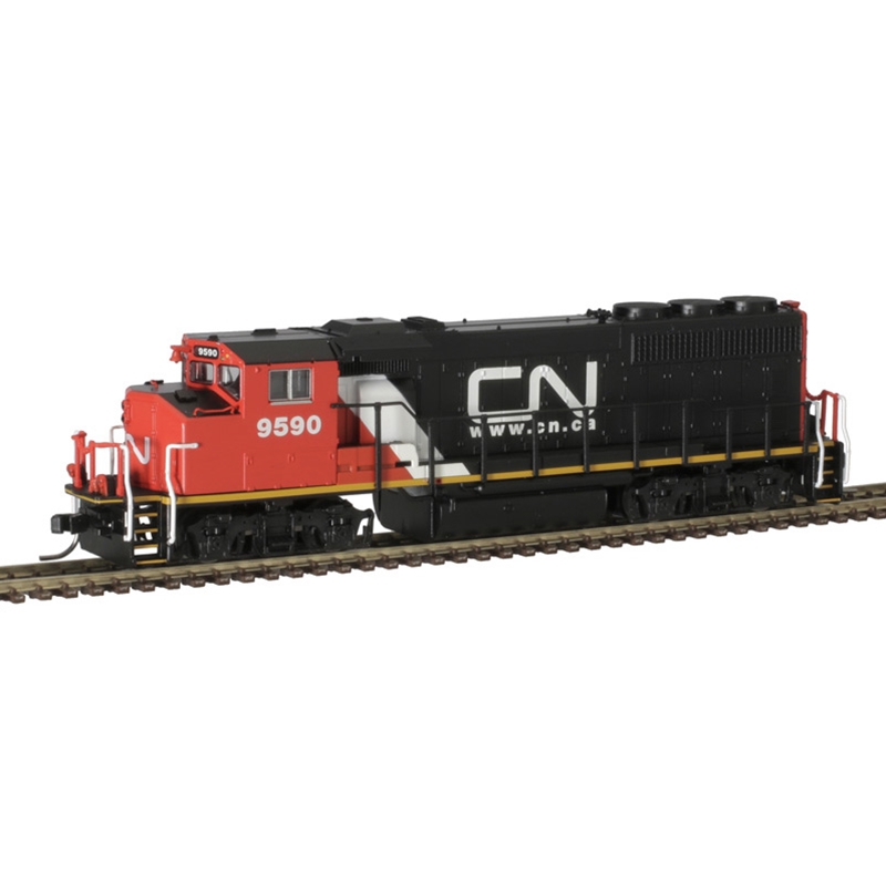 Atlas Model Railroad 40004887 - N Scale GP40-2w - DCC/Sound - Canadian National (URL Scheme) #962...