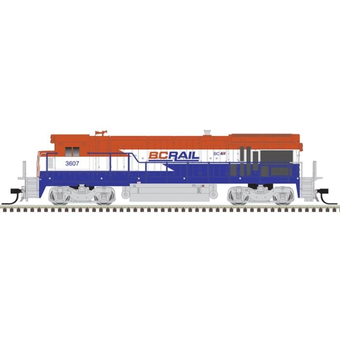 Atlas 40005447 - N Master GE B36-7 - Silver - DCC Ready - BC Rail #3616