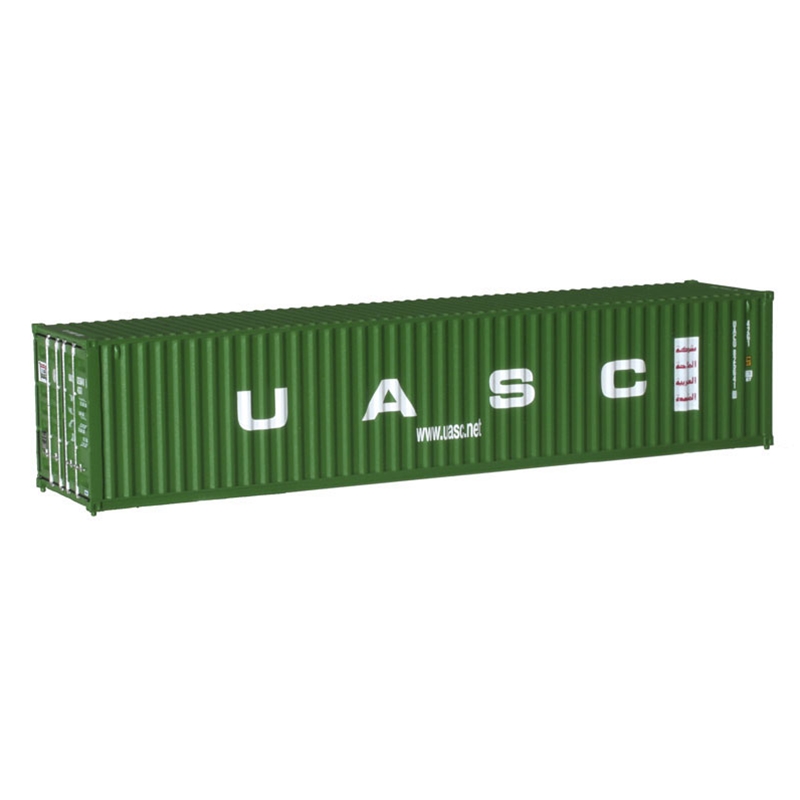 Atlas 50005889 - N Scale 40Ft Standard Height Container - United Arab Shipping Co (UACU) Set #1 (...