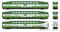 Rapido 146041 - HO BiLevel Commuter Car - GO Transit/ Metrolinx - Set #2