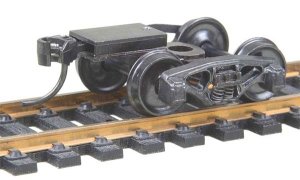 Kadee 502 HO Bettendorf 50-Ton Fully Sprung Metal Trucks w/Whisker(R) Couplers - Kit