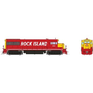 Rapido 35561 - HO GE U25B - DCC/Sound - Rock Island #243 - Era: 1970s+ - (With Frog Lights) - Cla...