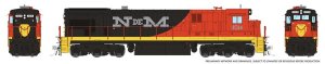 Rapido 42019 - HO GE C30-7 - DCC Ready - NdeM (Early Scheme) #11017