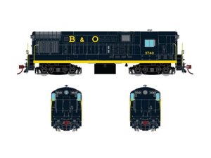 Rapido 044502 HO FM H16.44, With Sound & DCC,  Baltimore & Ohio Blue Scheme No.9741