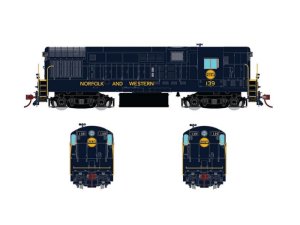 Rapido 044513 HO FM H16.44, With Sound & DCC, Norfolk & Western Blue Scheme No.139