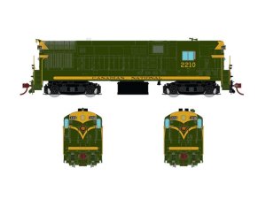 Rapido 044025 HO FM H16-44, Standard DC, Canadian National As Delivered Scheme No.2203