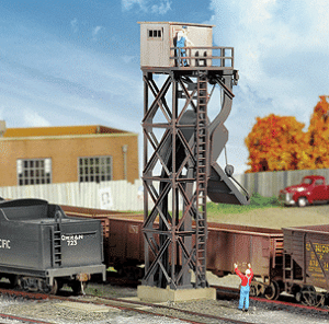 Walthers Cornerstone 3816 - N Scale Cinder Conveyor & Ash Pit - Kit