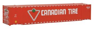 Walthers SceneMaster 8514 - HO 53ft Singamas Corrugated-Side Container - Canadian Tire