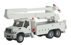 Walthers SceneMaster 11754 - HO International(R) 7600 Utility Truck with Bucket Lift - Assembled ...