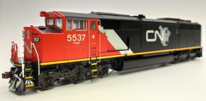 Aurora Miniatures Inc HD1N11B HO - GMD SD60F Diesel - DC - CN (North America - Map) #5537