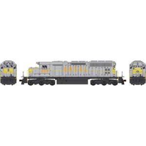 Bowser 24889 - HO GMD SD40 - Standard DC - Executive Line - QNSL #209 - Gray W/ Large Orange Outl...