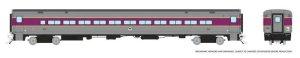 Rapido 128546 - HO Single Comet Commuter Coach - Boston MBTA (Delivery Scheme) #340