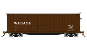 Rapido Trains 130114-1 HO USRA 40ft Double Sheathed Wood Boxcar Wabash Road No.79687