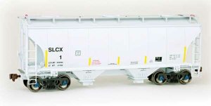 American Limited Models 2007 - HO RTR Trinity Rail 3281 Cu Ft 2-Bay Covered Hopper -St. Lawrence ...