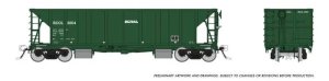 Rapido 158006-4 - HO NSC Ballast Hopper - BC Rail (Late) #2866